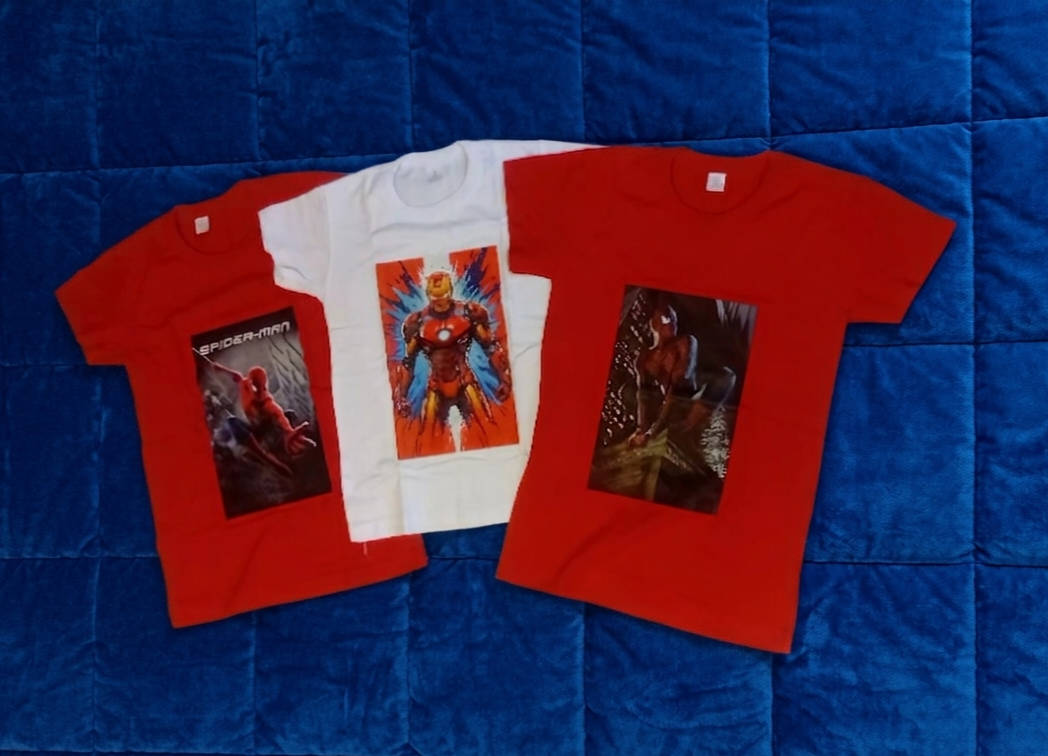 Remeras dtf niños
